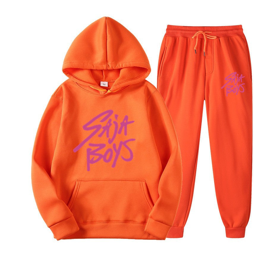 Fleece Hooded Sweatshirt & Jogger Set