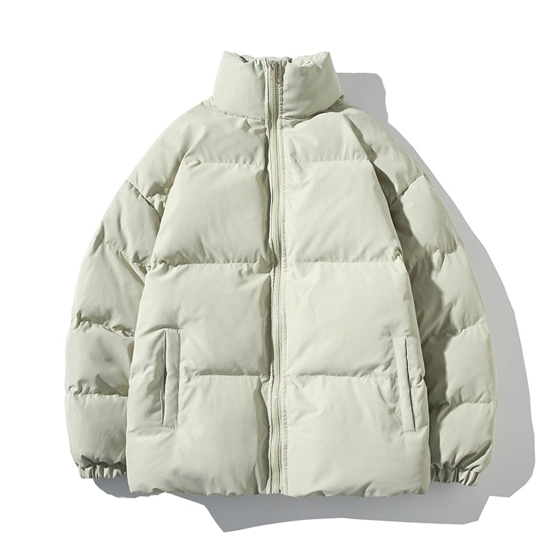 Stand Collar Thickened Parka