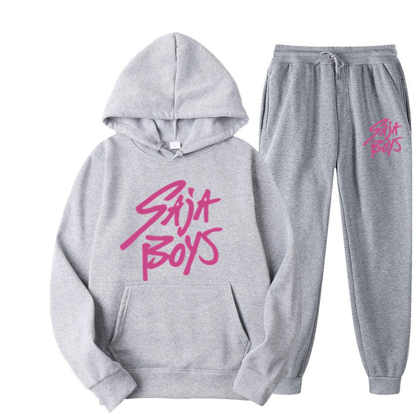 Fleece Hooded Sweatshirt & Jogger Set