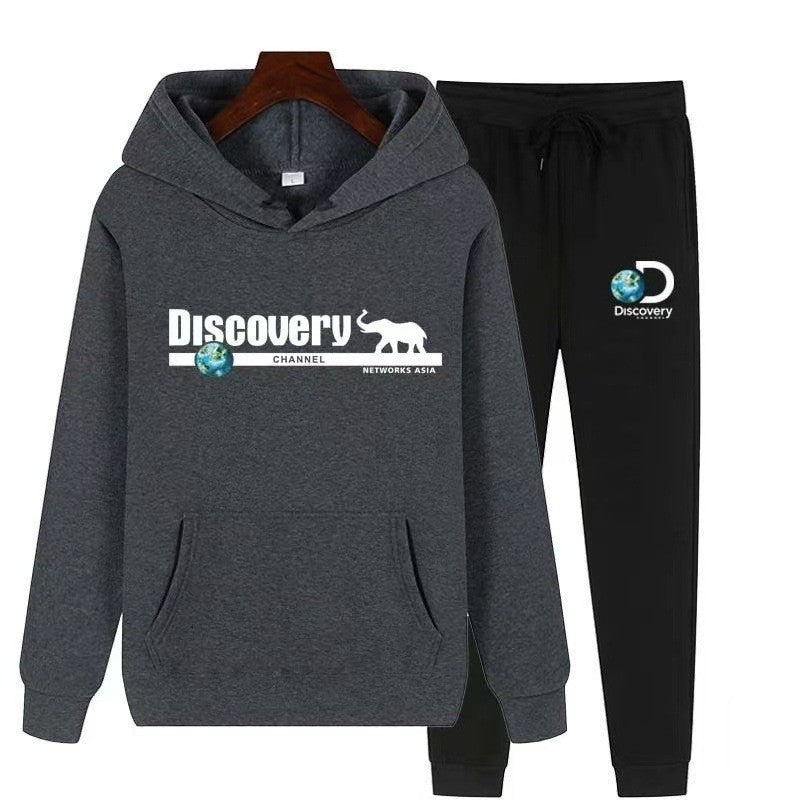 Hoodie & Pants Two-Piece Set