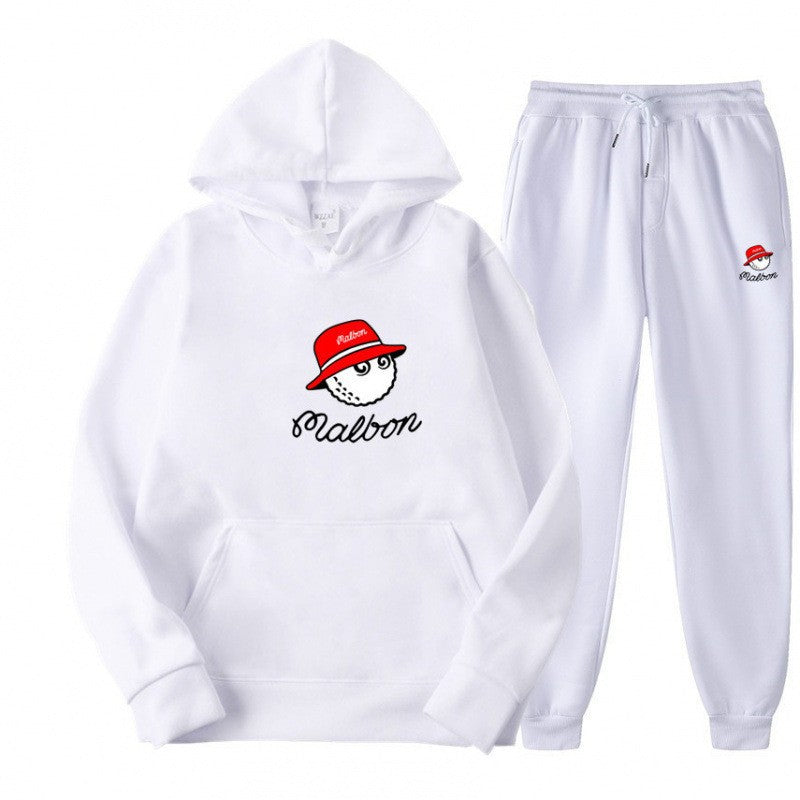 Golf Casual Hoodie & Pants Outfit Set