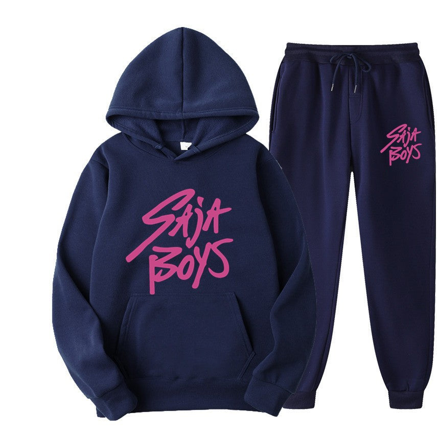 Fleece Hooded Sweatshirt & Jogger Set