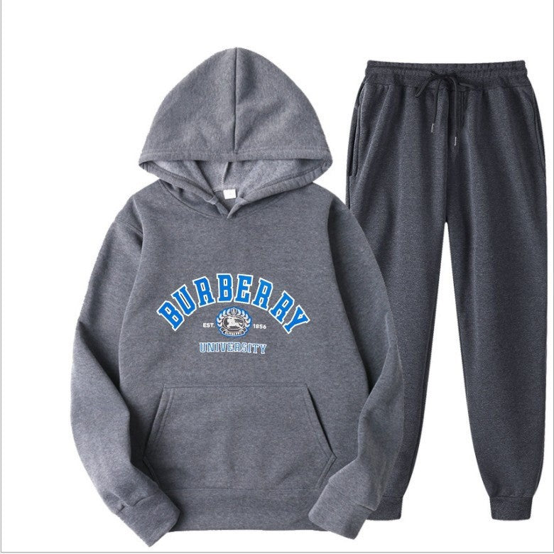 Hooded Sweatshirt and Sweatpants Set