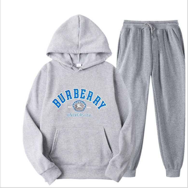 Hooded Sweatshirt and Sweatpants Set