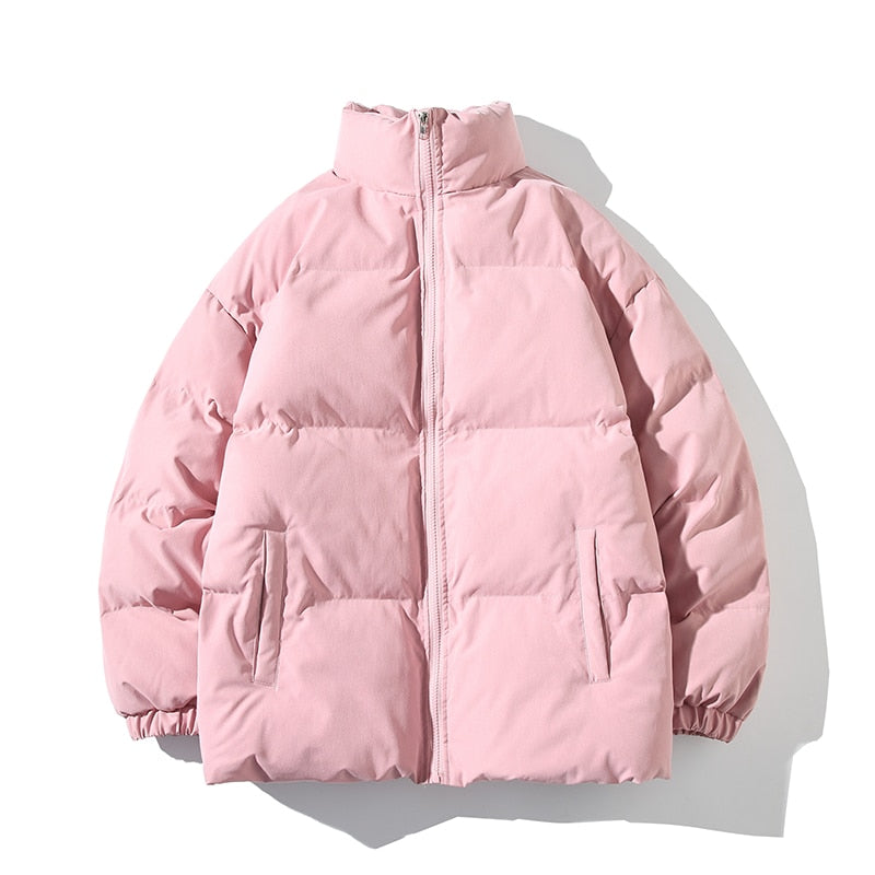 Stand Collar Thickened Parka