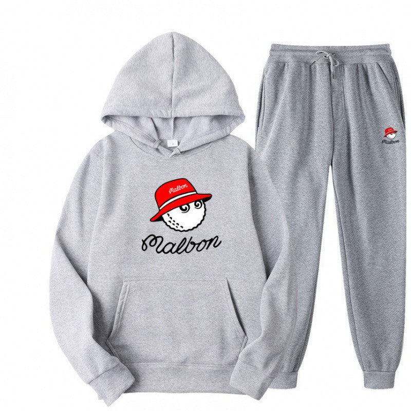 Golf Casual Hoodie & Pants Outfit Set