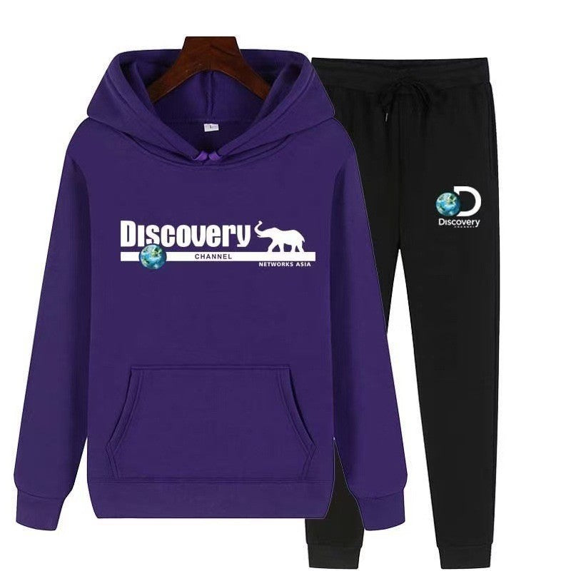 Hoodie & Pants Two-Piece Set