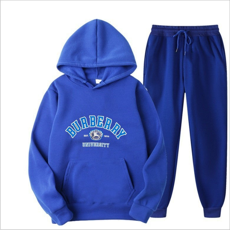 Hooded Sweatshirt and Sweatpants Set