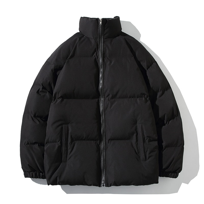 Stand Collar Thickened Parka