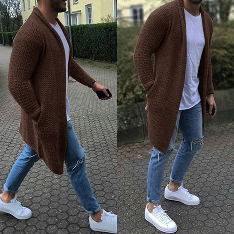 Thick Knit Wool Cardigan