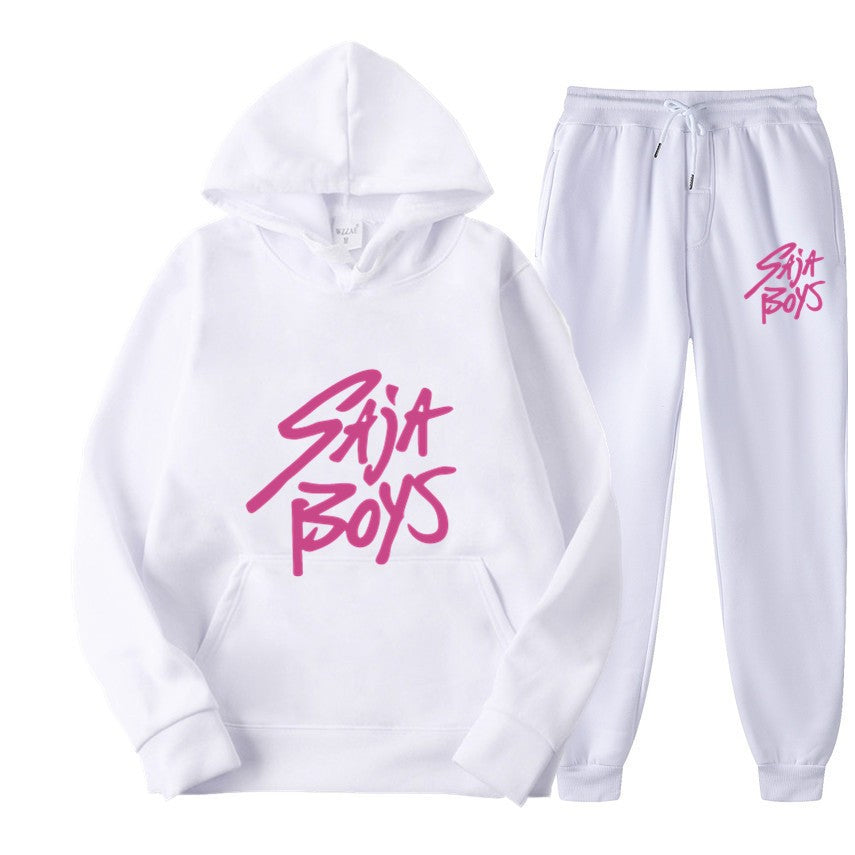 Fleece Hooded Sweatshirt & Jogger Set