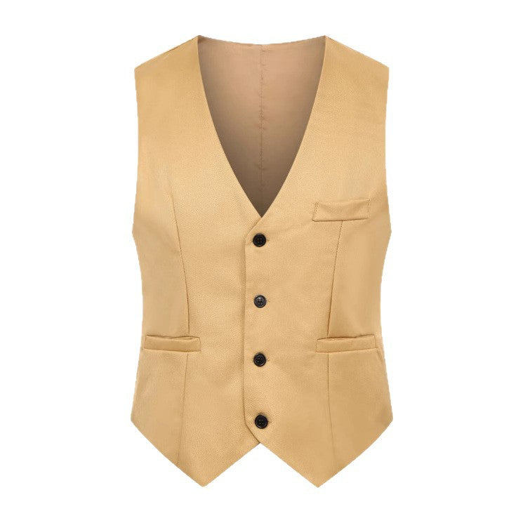 Slim Fit Formal Waistcoat Tuxedo Vest