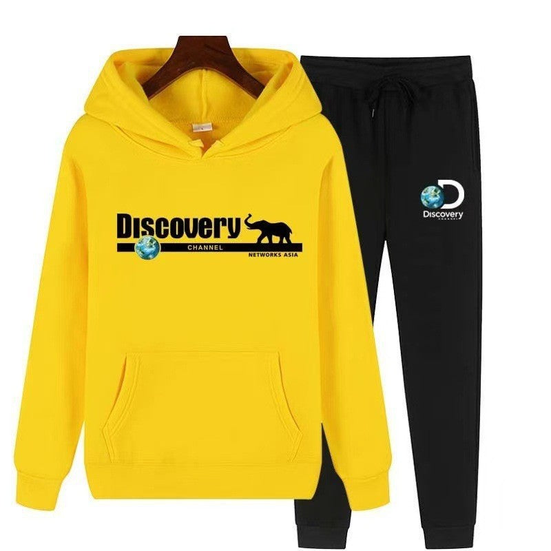 Hoodie & Pants Two-Piece Set