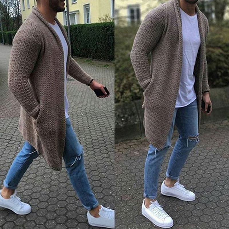 Thick Knit Wool Cardigan