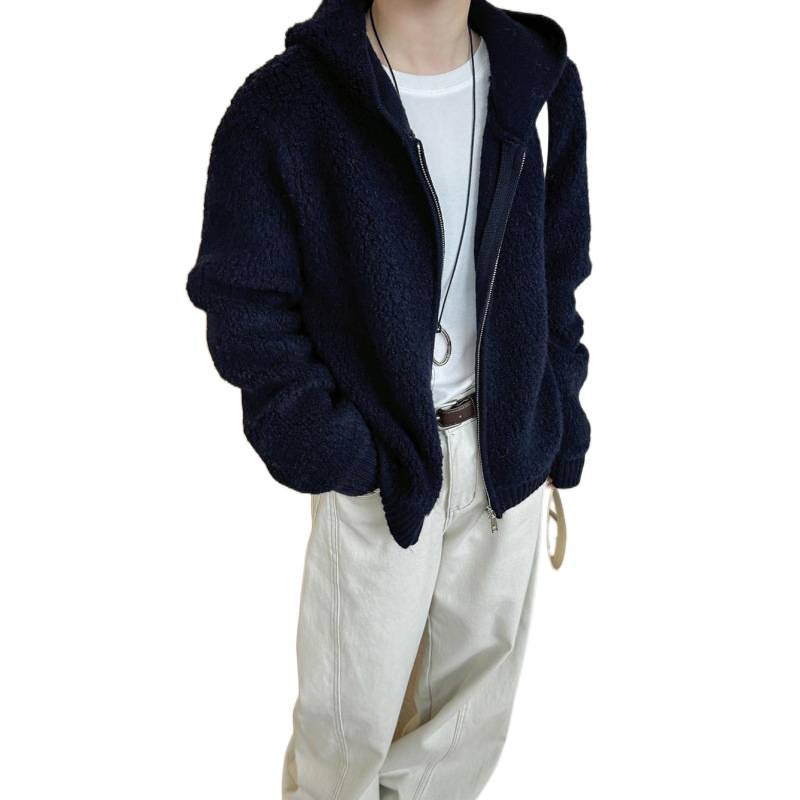 Cozy Thick Winter New Warm Fleece Zip-Up Hooded Coat