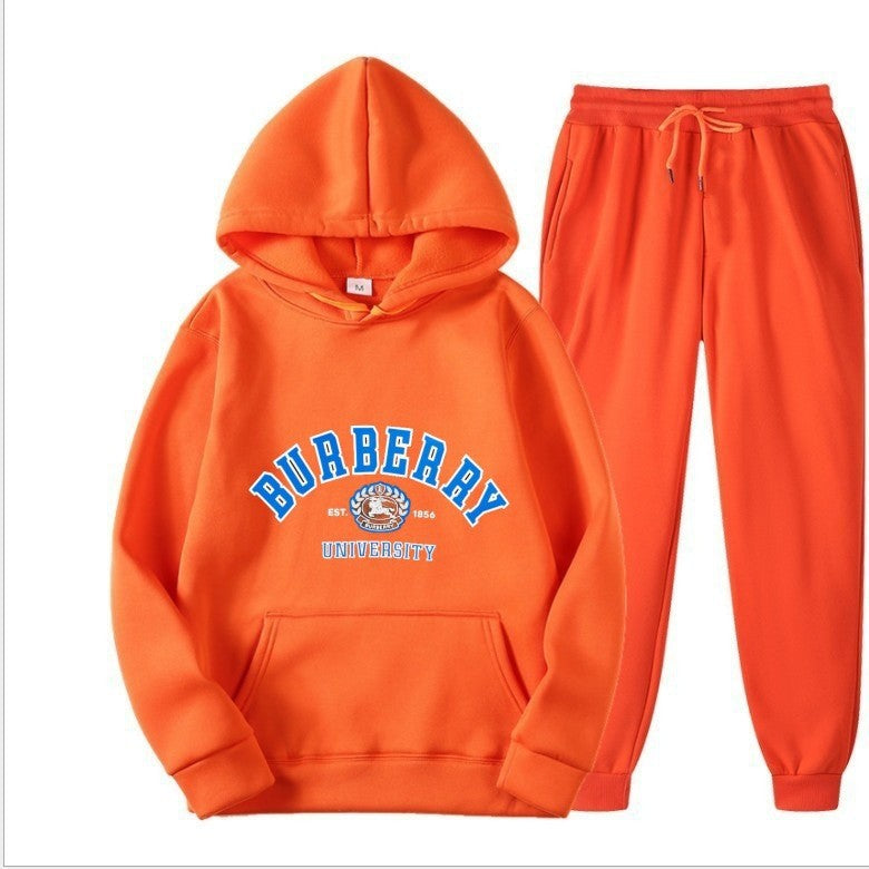 Hooded Sweatshirt and Sweatpants Set