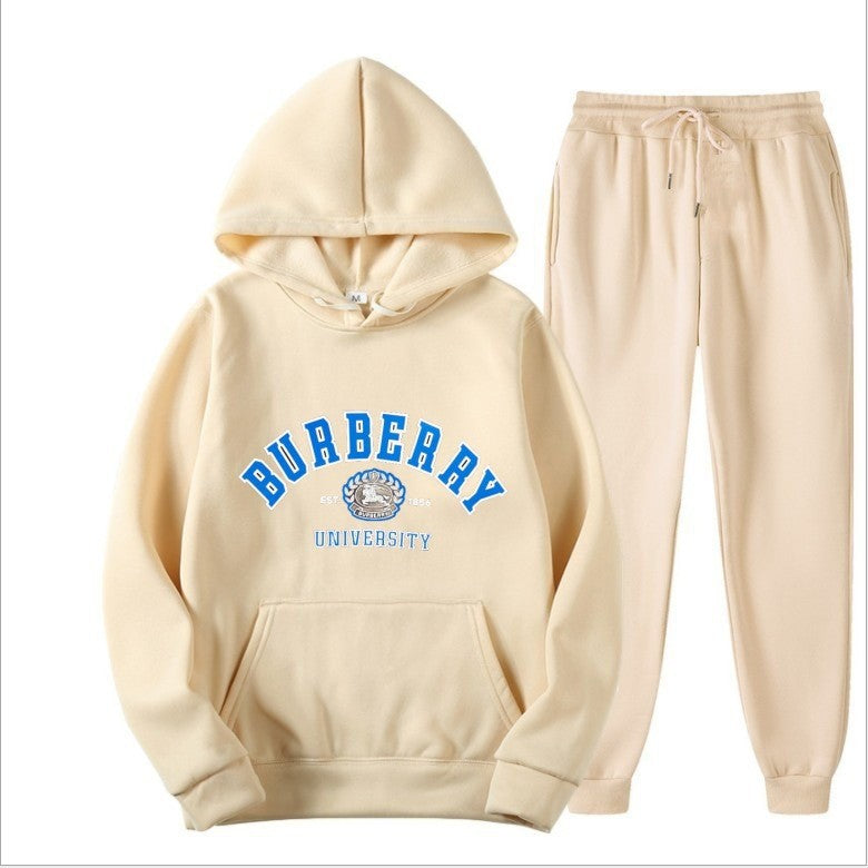 Hooded Sweatshirt and Sweatpants Set