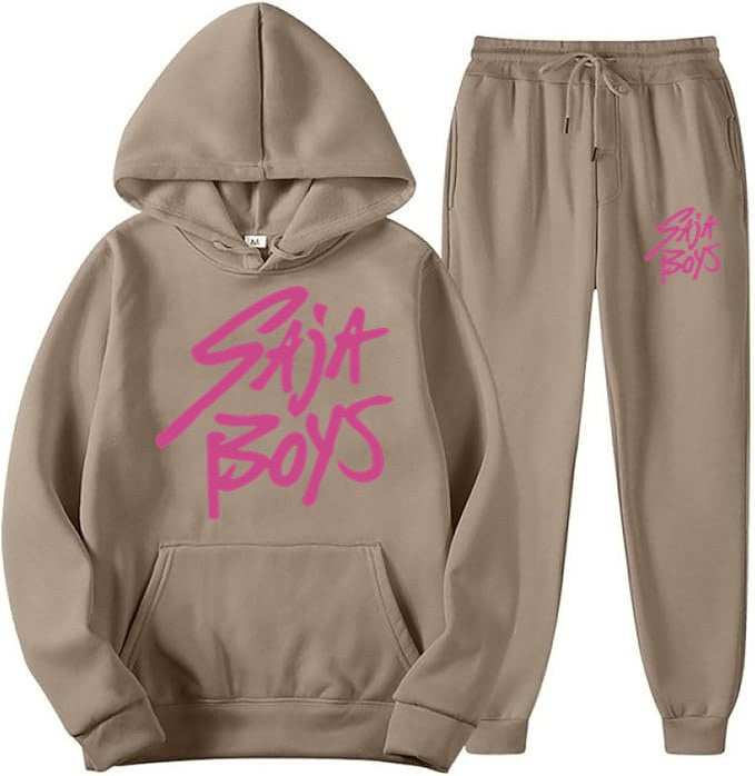 Fleece Hooded Sweatshirt & Jogger Set