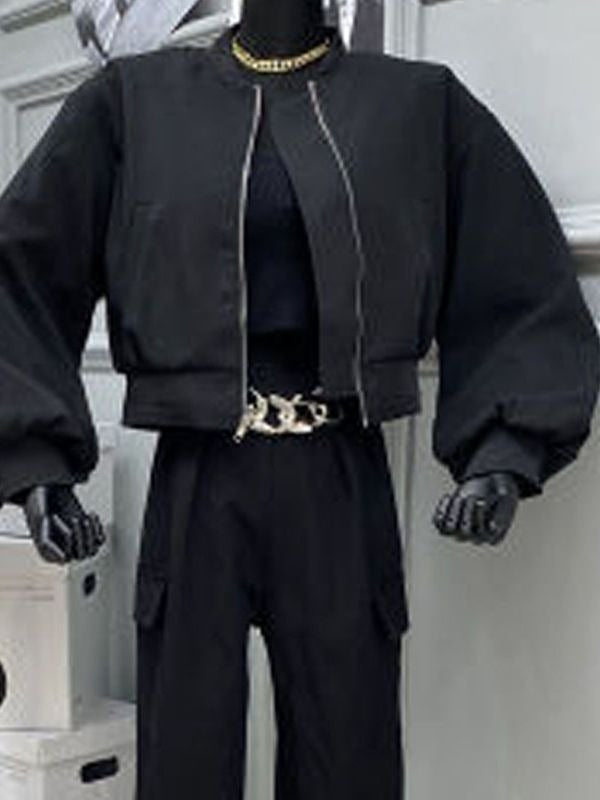 Loose Fit Short Jacket
