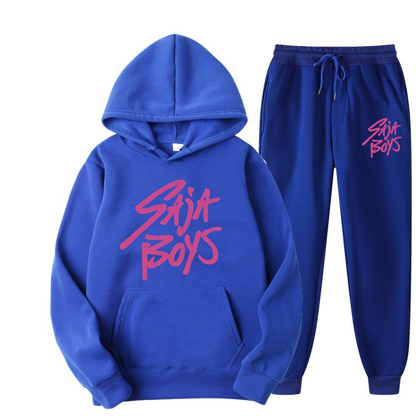 Fleece Hooded Sweatshirt & Jogger Set