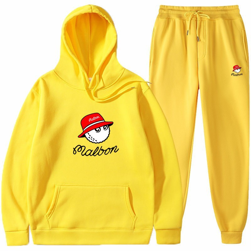 Golf Casual Hoodie & Pants Outfit Set