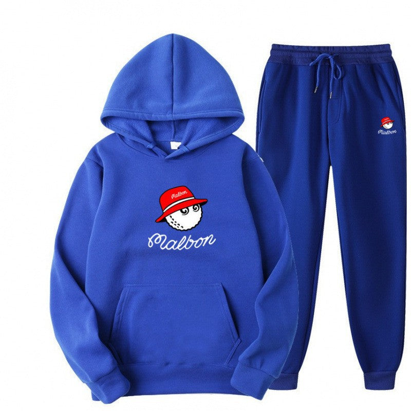 Golf Casual Hoodie & Pants Outfit Set