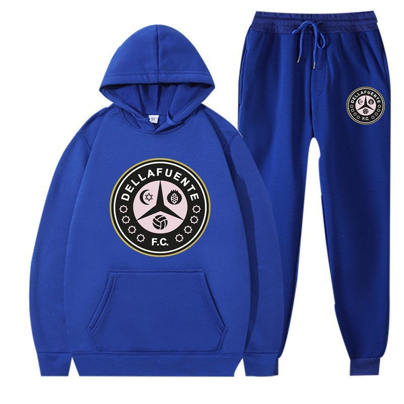 Loose Casual Hoodie & Pants Set