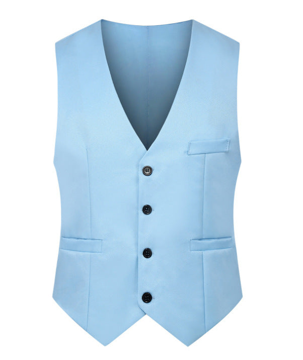 Slim Fit Formal Waistcoat Tuxedo Vest