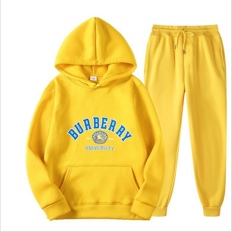 Hooded Sweatshirt and Sweatpants Set
