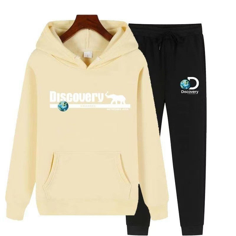 Hoodie & Pants Two-Piece Set