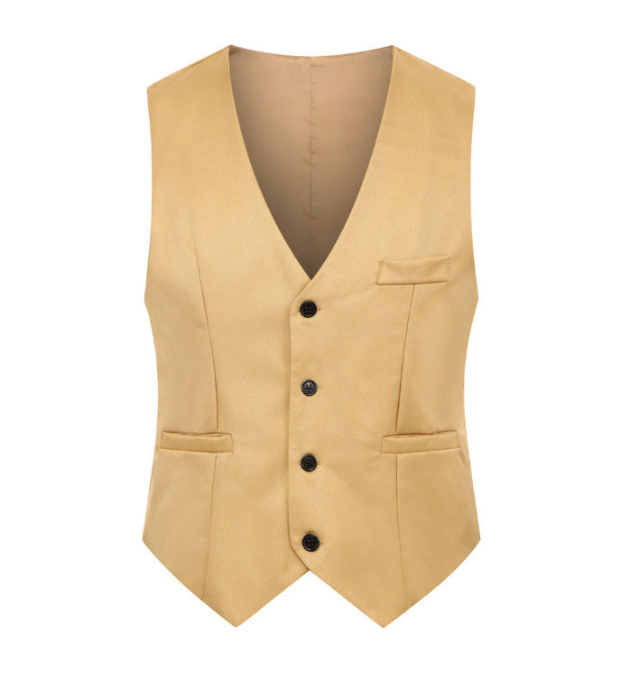 Slim Fit Formal Waistcoat Tuxedo Vest