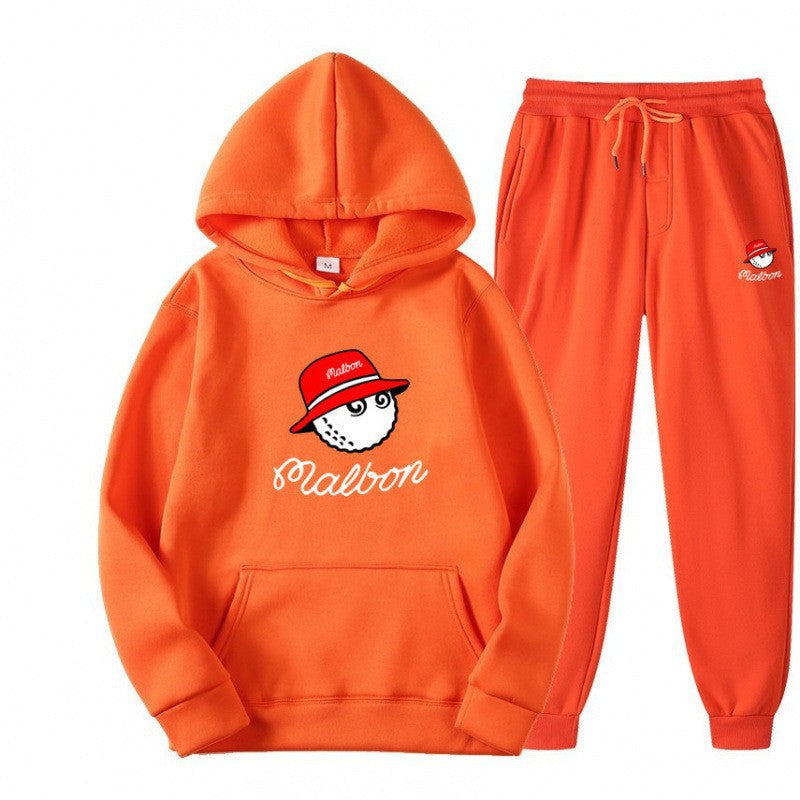 Golf Casual Hoodie & Pants Outfit Set