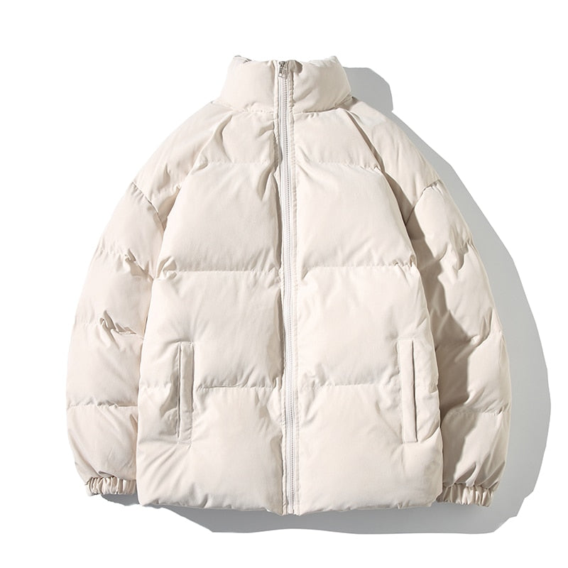 Stand Collar Thickened Parka