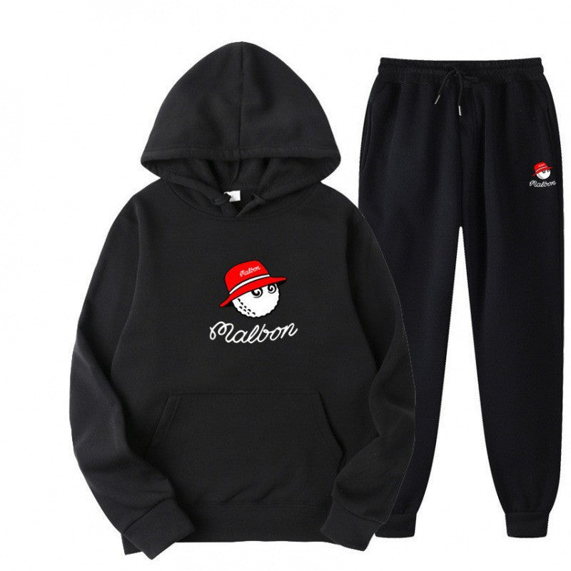 Golf Casual Hoodie & Pants Outfit Set