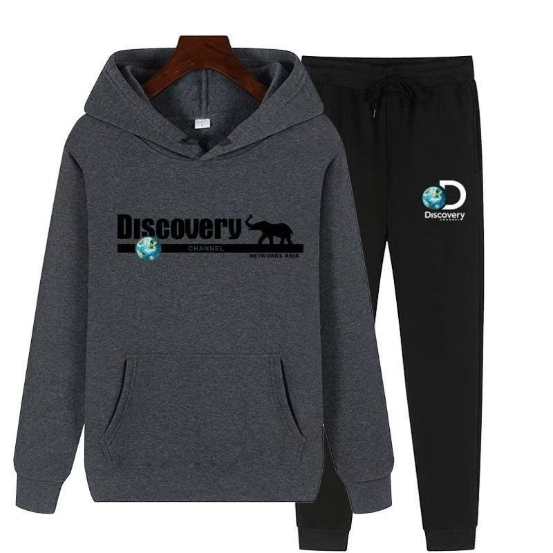Hoodie & Pants Two-Piece Set