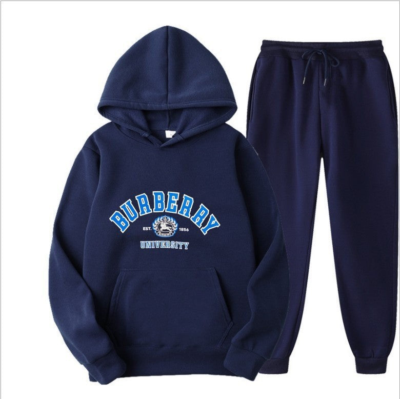 Hooded Sweatshirt and Sweatpants Set