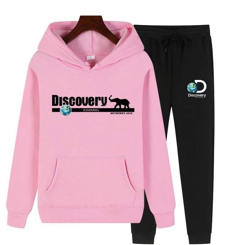 Hoodie & Pants Two-Piece Set