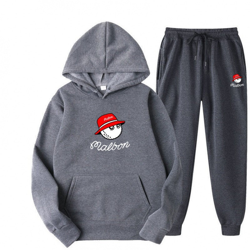 Golf Casual Hoodie & Pants Outfit Set