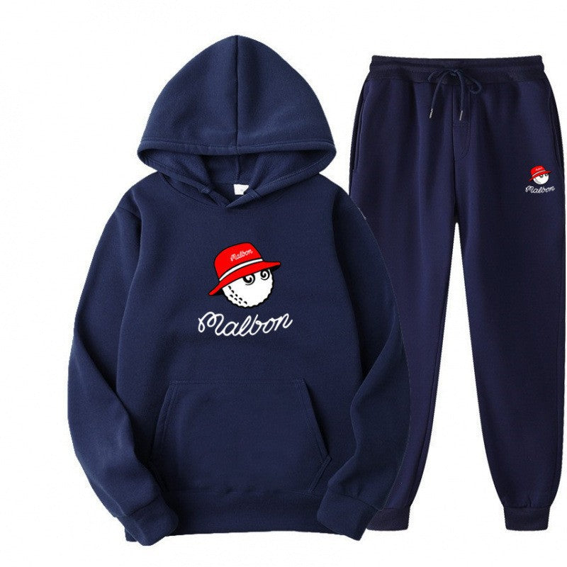 Golf Casual Hoodie & Pants Outfit Set