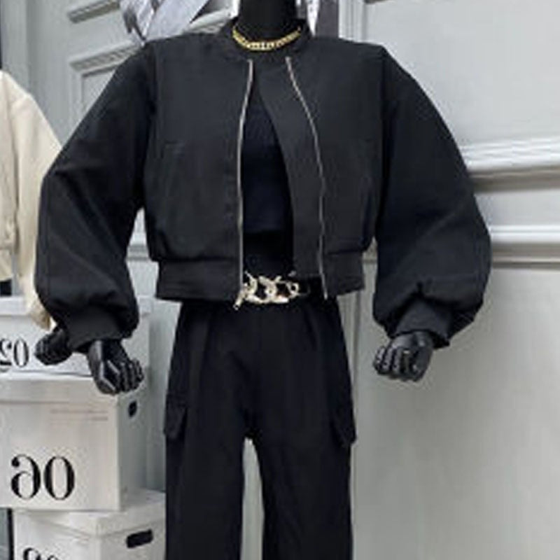Loose Fit Short Jacket