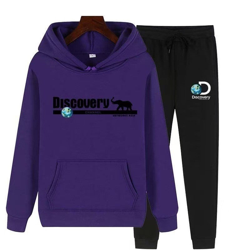 Hoodie & Pants Two-Piece Set