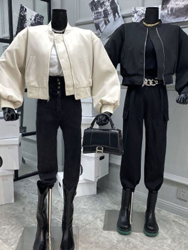 Loose Fit Short Jacket