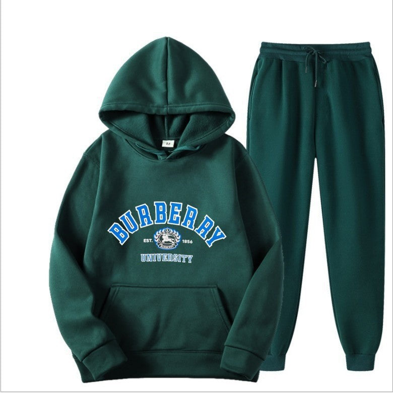 Hooded Sweatshirt and Sweatpants Set