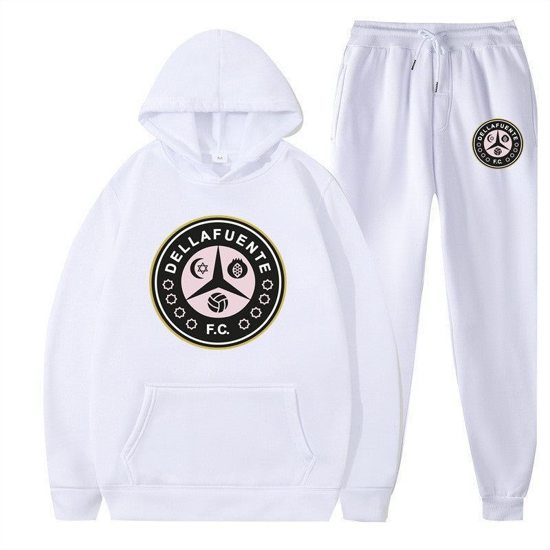 Loose Casual Hoodie & Pants Set