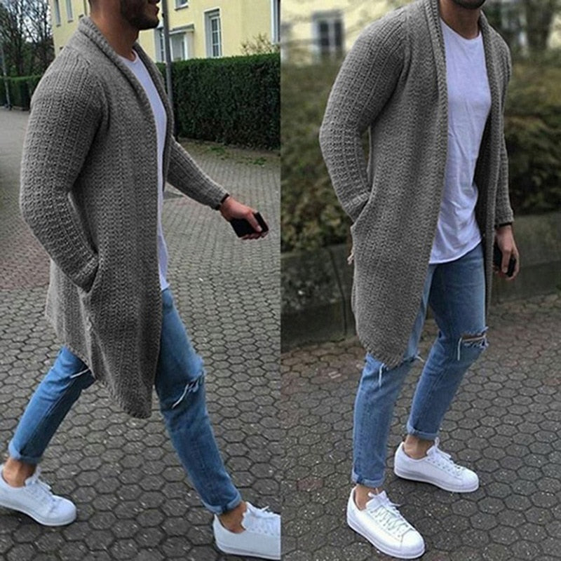 Thick Knit Wool Cardigan