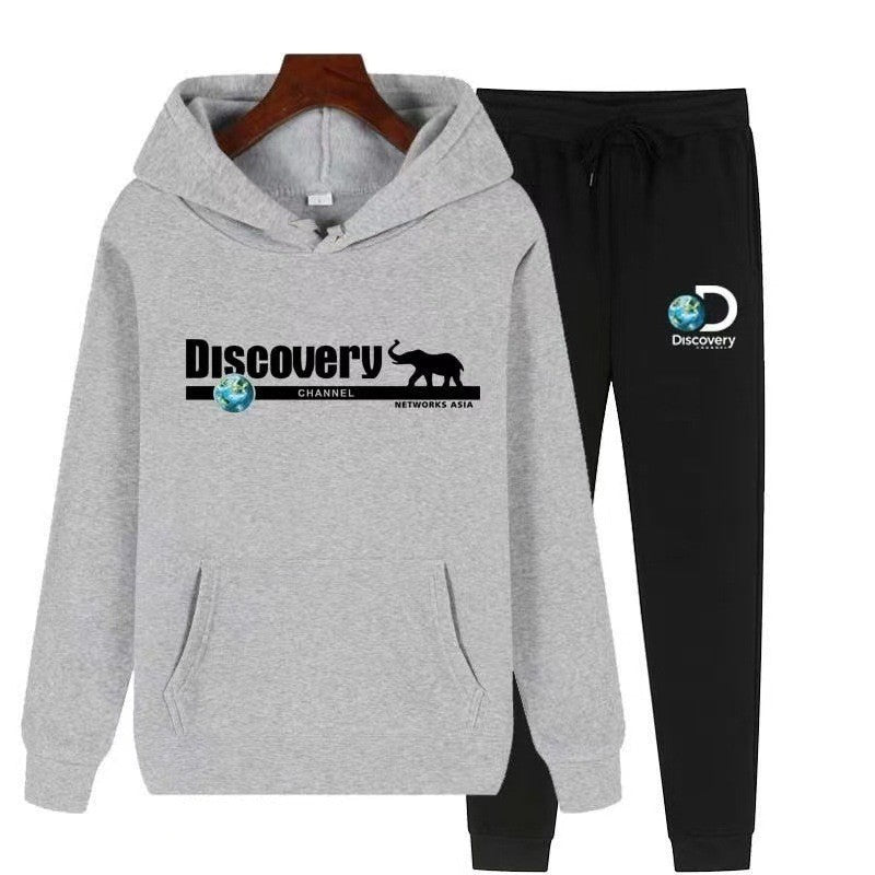Hoodie & Pants Two-Piece Set
