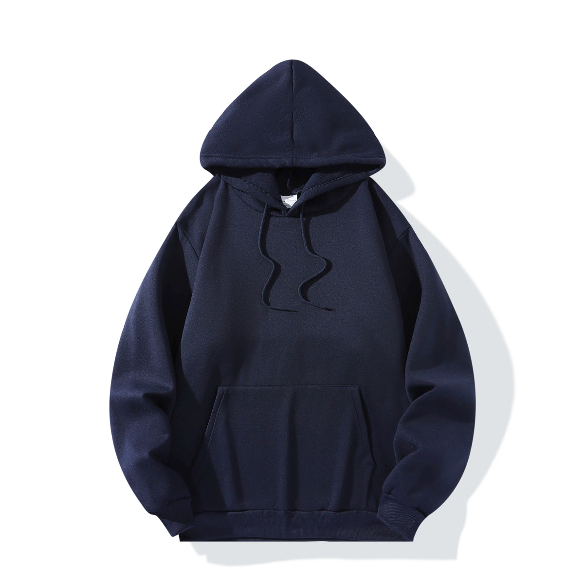 Solid Hoodie & Jogger Tracksuit Set