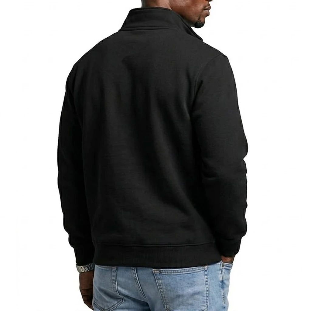 Quarter-Zip Pullover Sweatshirt