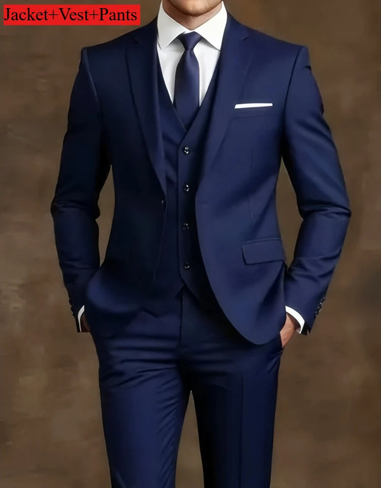 Slim Fit Black Tuxedo Suit Set
