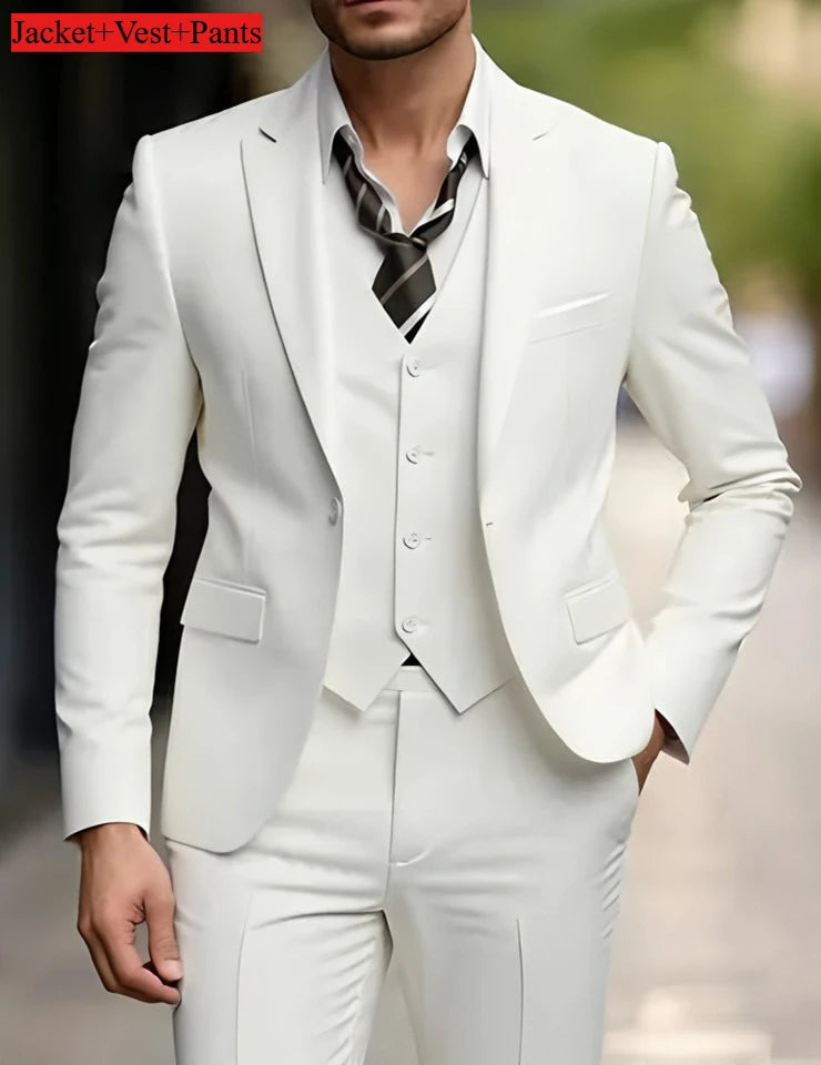 Slim Fit Black Tuxedo Suit Set